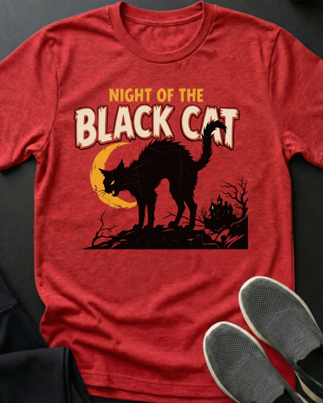 Night Of The Black Cat Tee