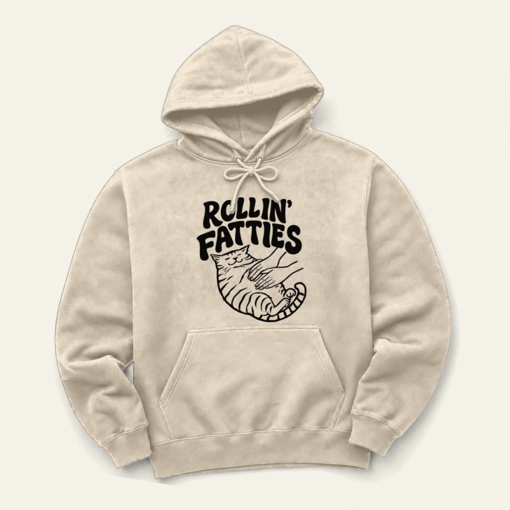 Rollin' Fatties Hoodie in Sand