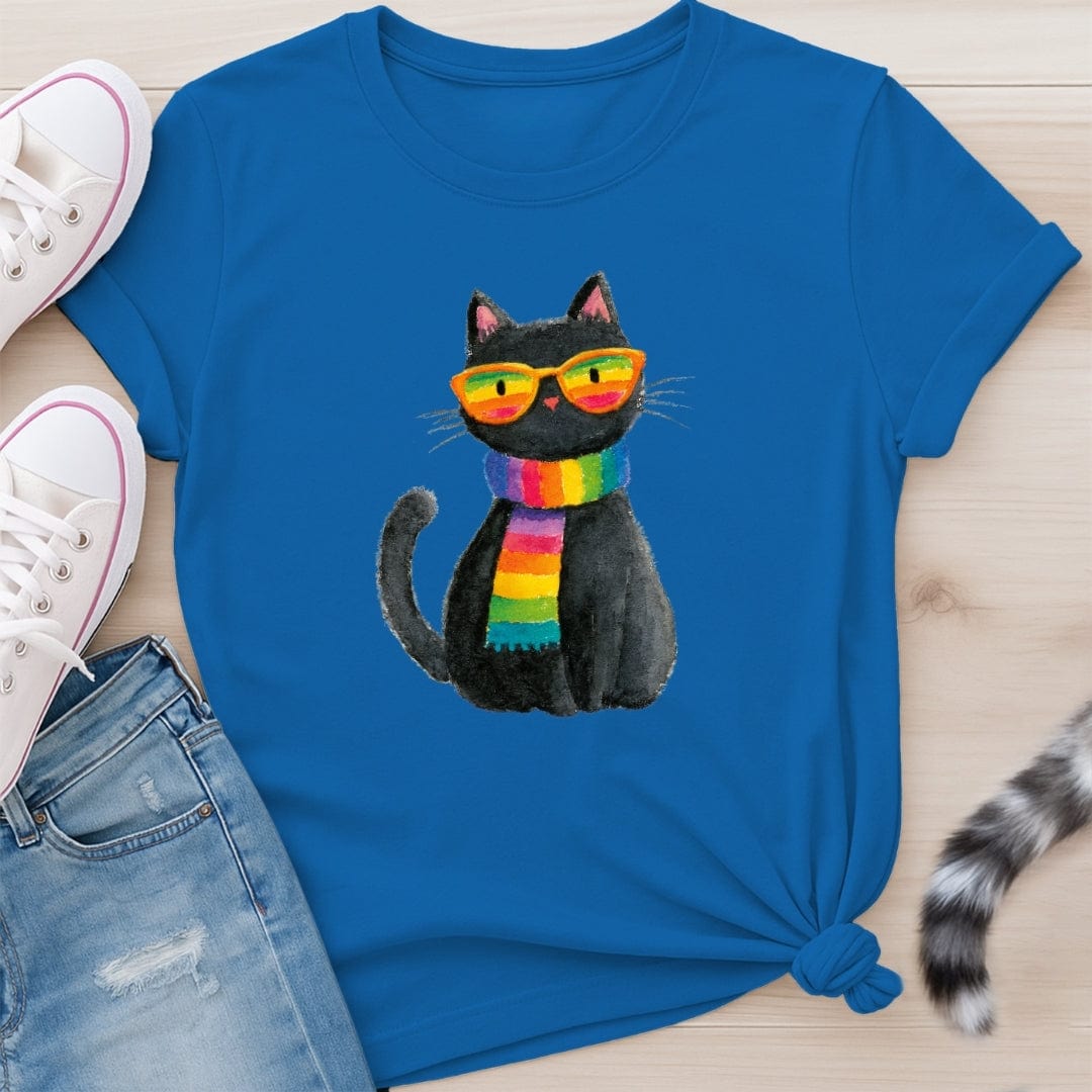 COLORFUL CAT T-SHIRT