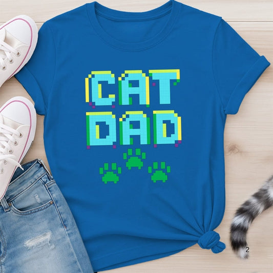 CAT DAD T-SHIRT