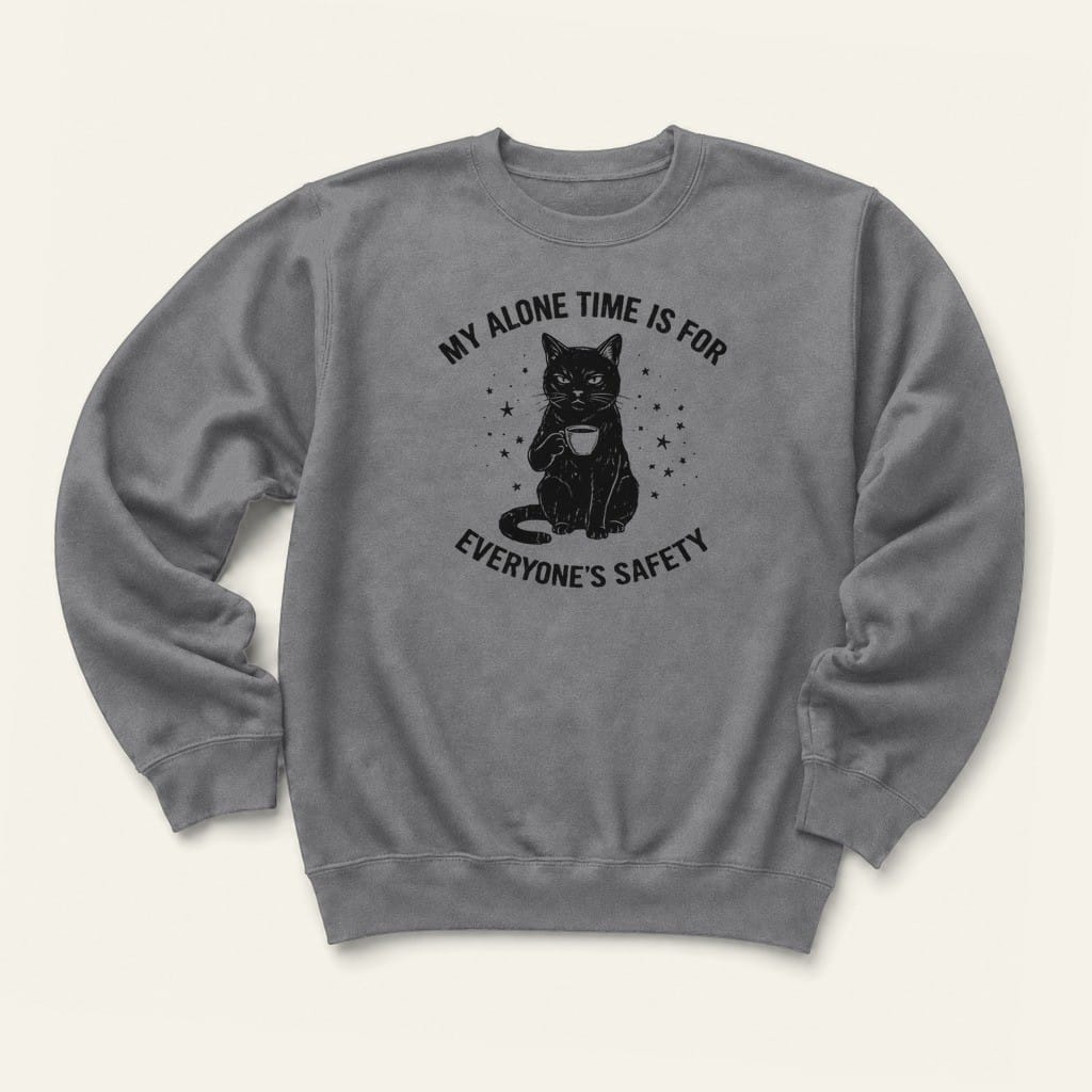 Safety Sweatshirt in Graphite Heather