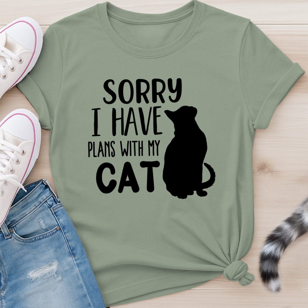 SORRY PLANS T-SHIRT