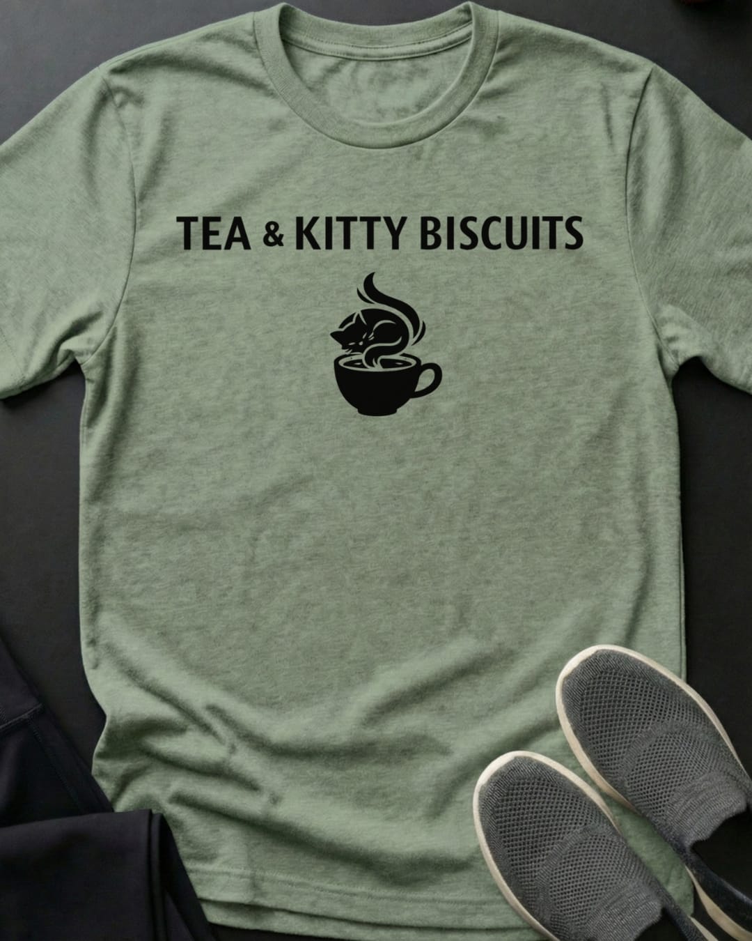 Tea & Kitty Biscuits Tee