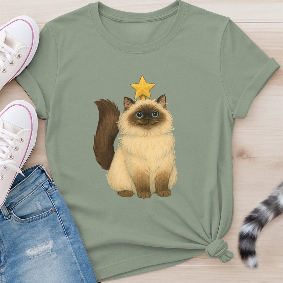 CHRISTMAS KITTY T-SHIRT