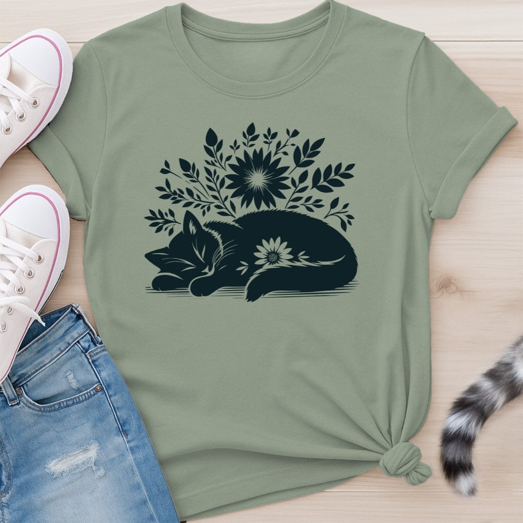 LAZY KITTY T-SHIRT