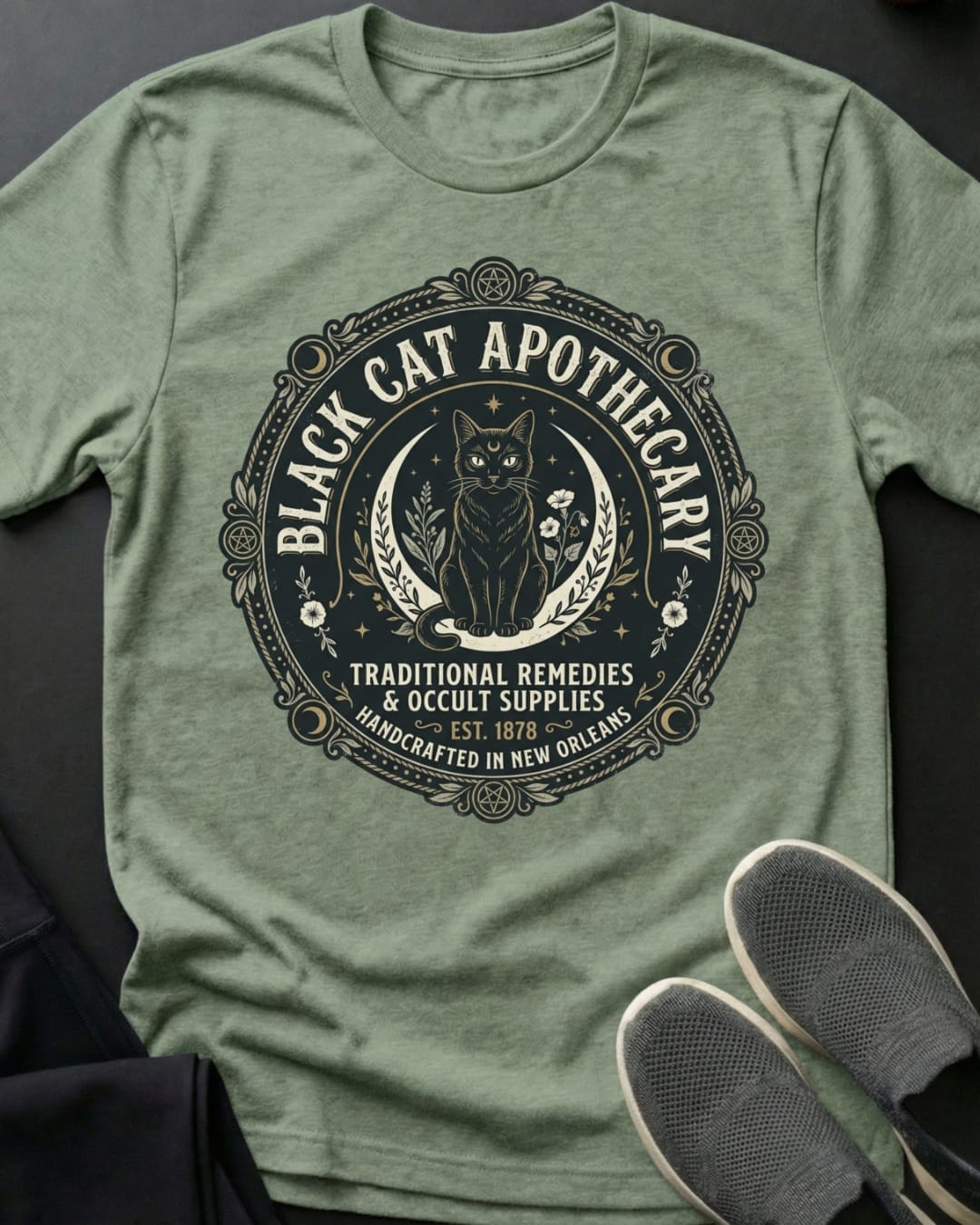 Black Cat Apothecary Tee