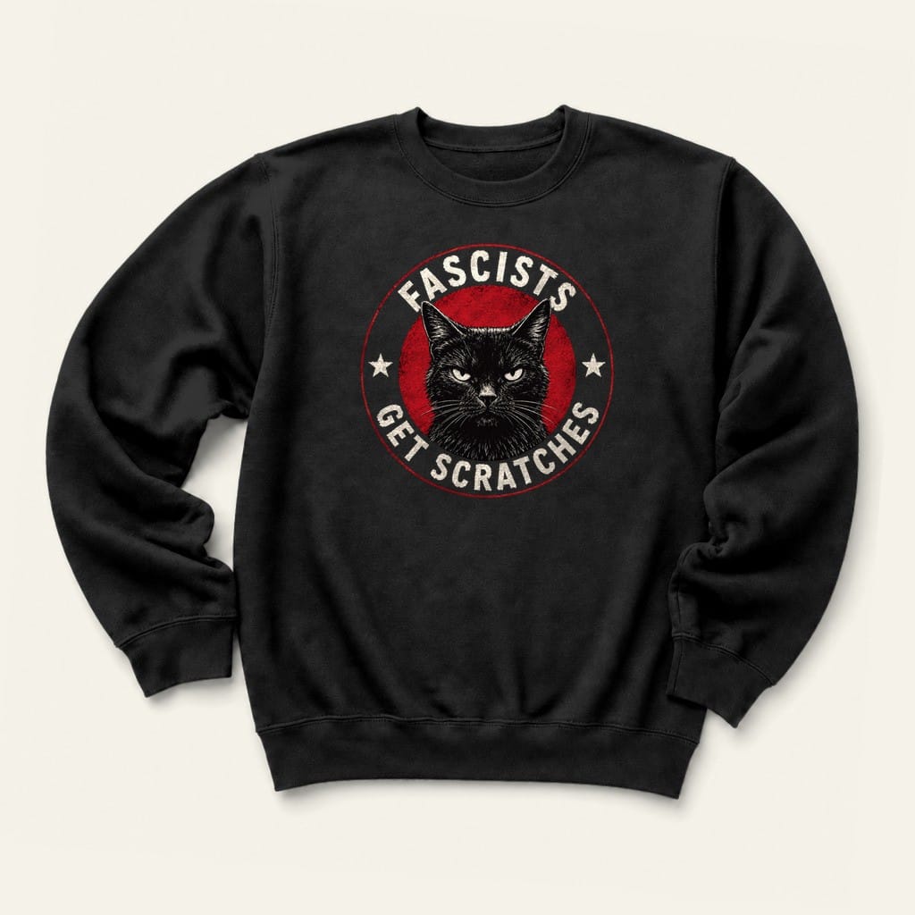 Scratches Sweatshirt in Black