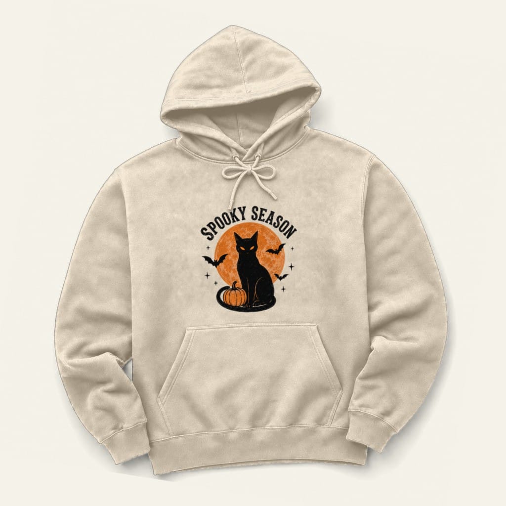 Spooky Season Hoodie in Sand