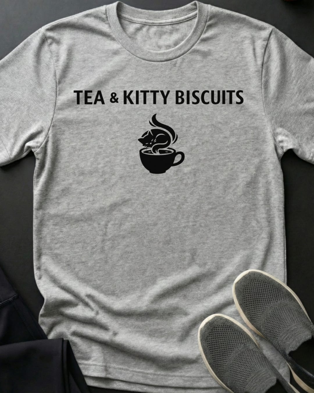 Tea & Kitty Biscuits Tee