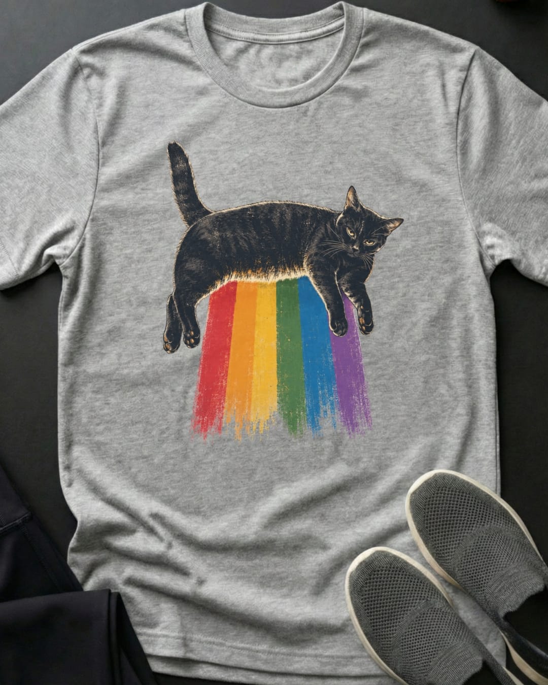 Rainbow Sun Glow Tee