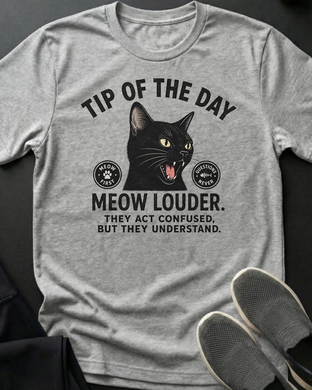 Meow Louder Tee