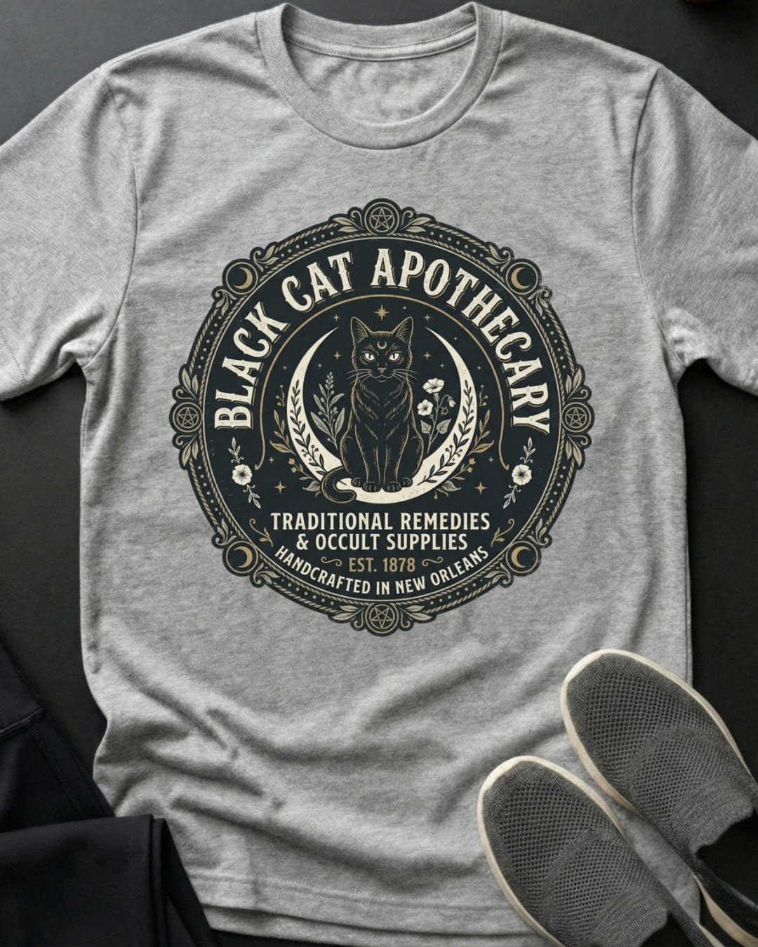 Black Cat Apothecary Tee