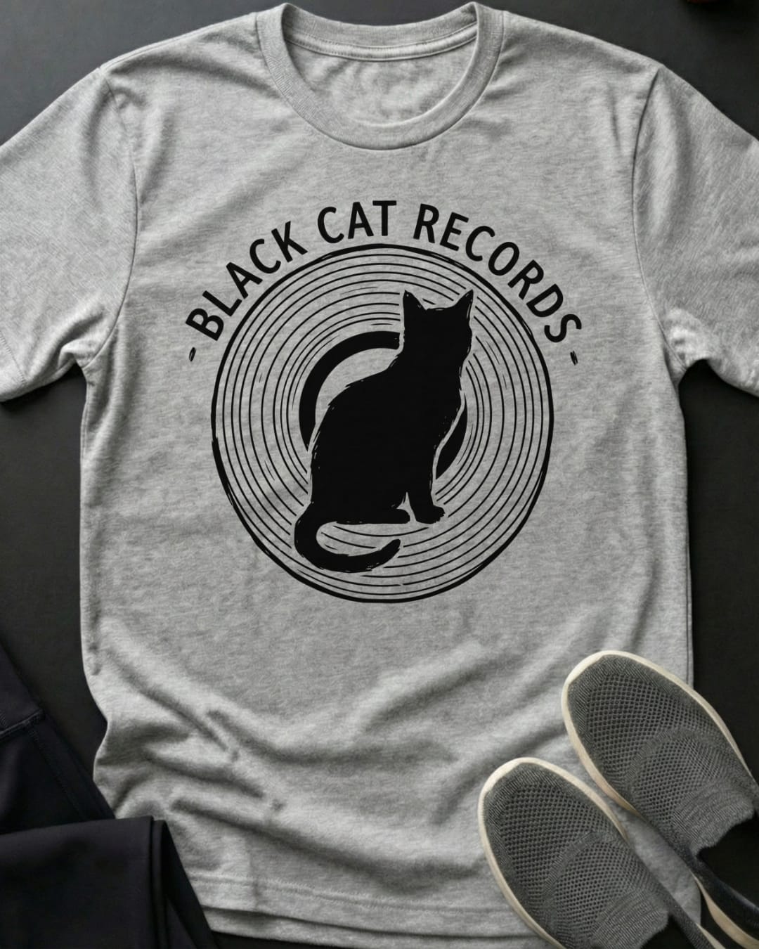 Black Cat Records Tee