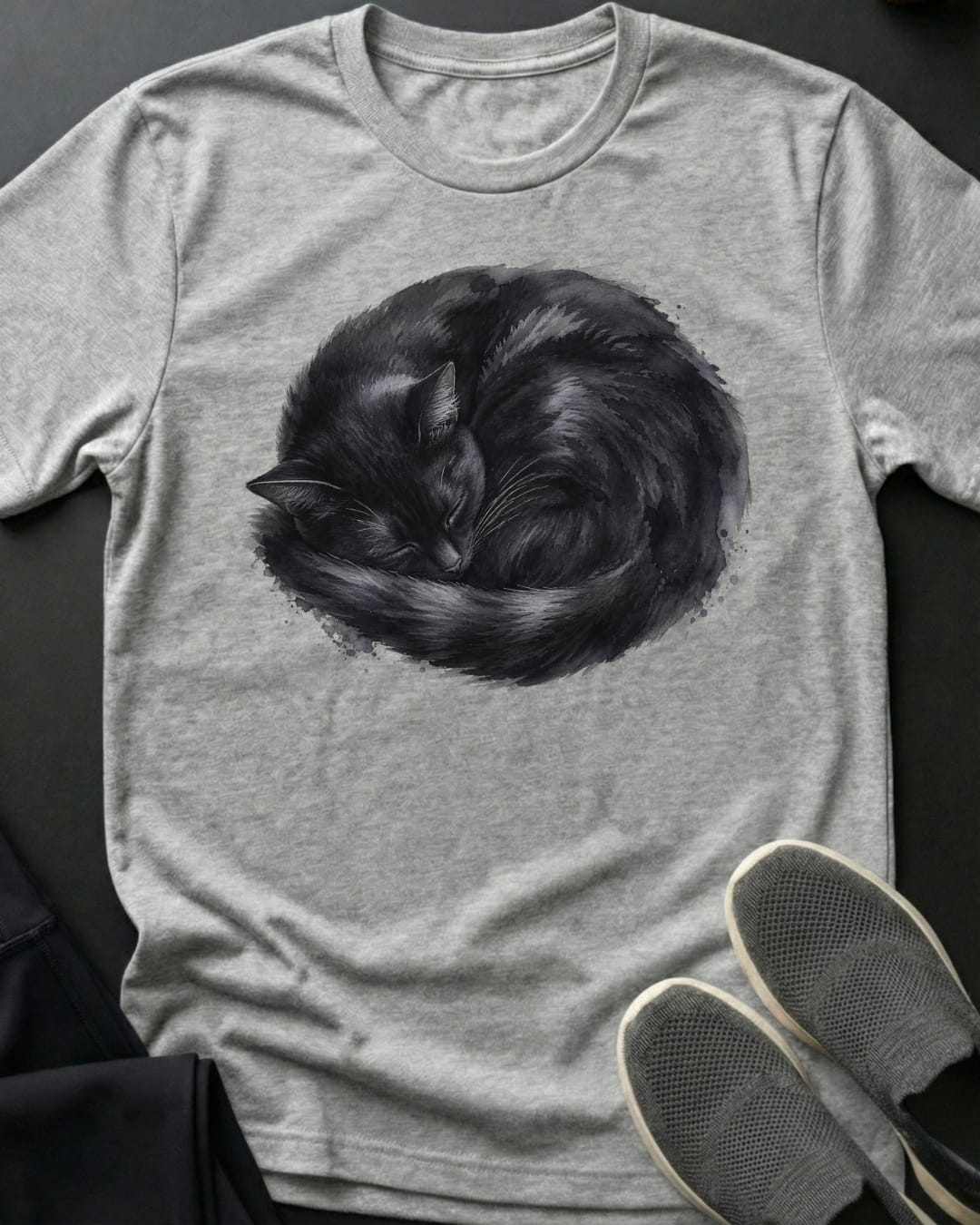 Sleepy Cat Tee