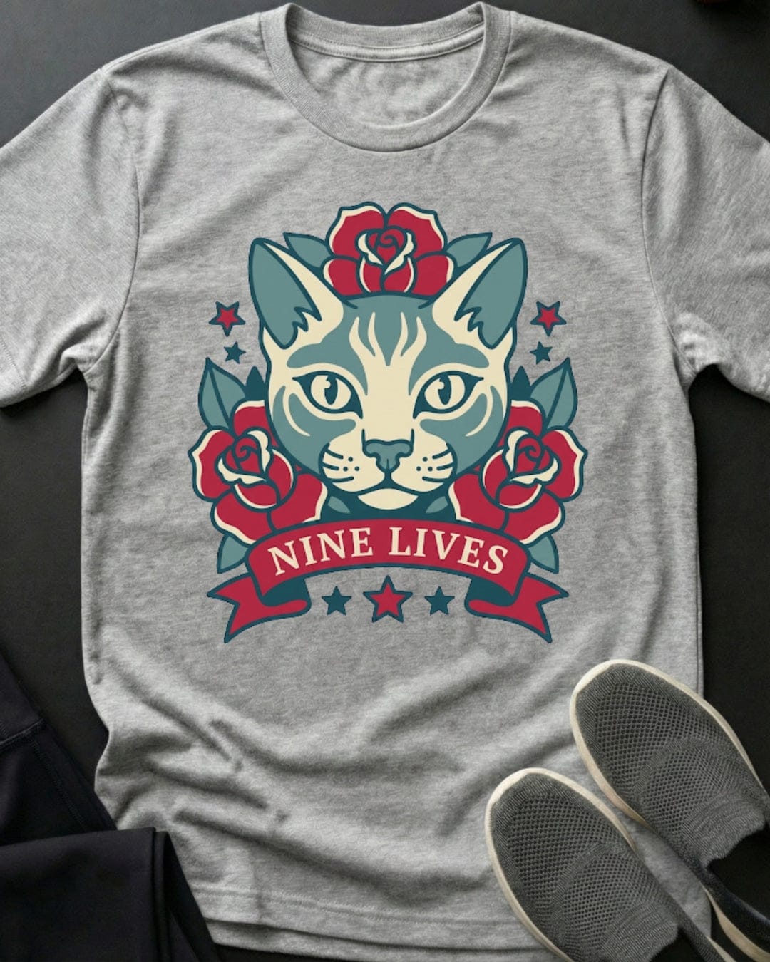 Nine Lives Tee