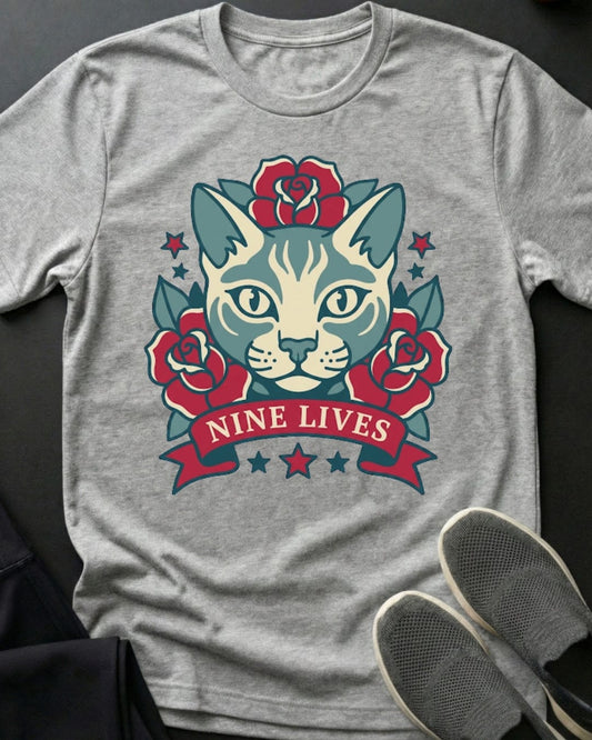 Nine Lives Tee