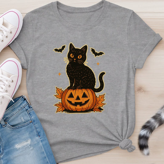 PUMPKIN KITTY T-SHIRT