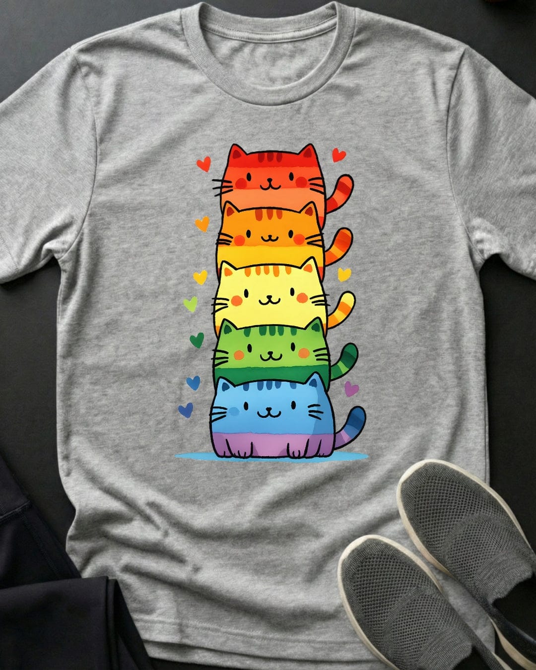 Rainbow Stack Tee