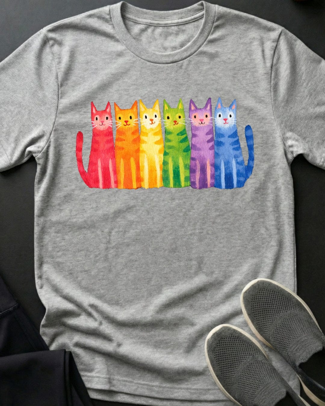Rainbow Kitties Tee