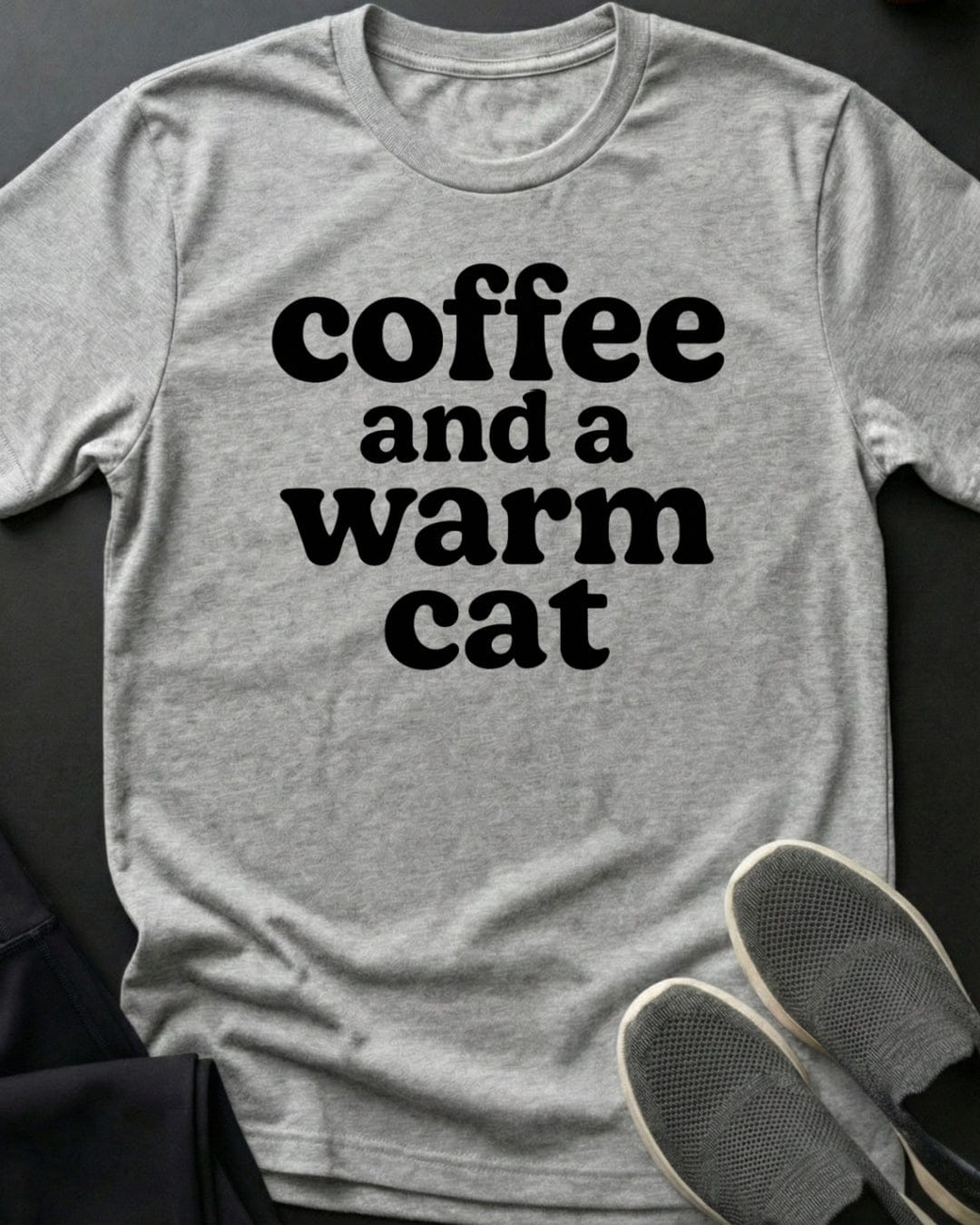 Coffee & Cat Tee
