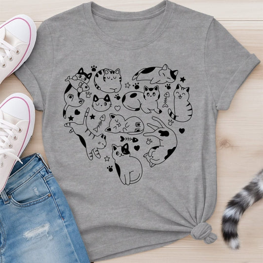 KITTY HEART T-SHIRT