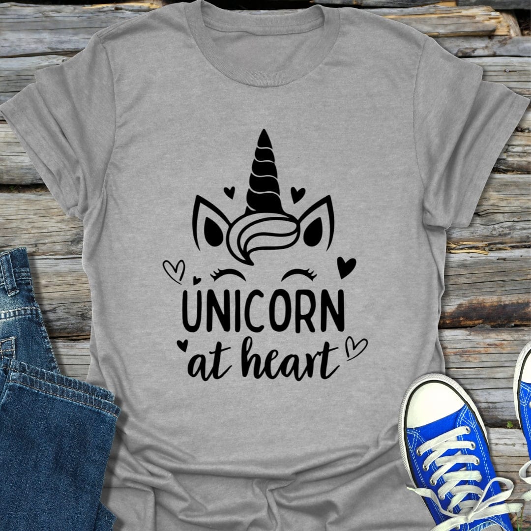 Unicorn At Heart T-Shirt