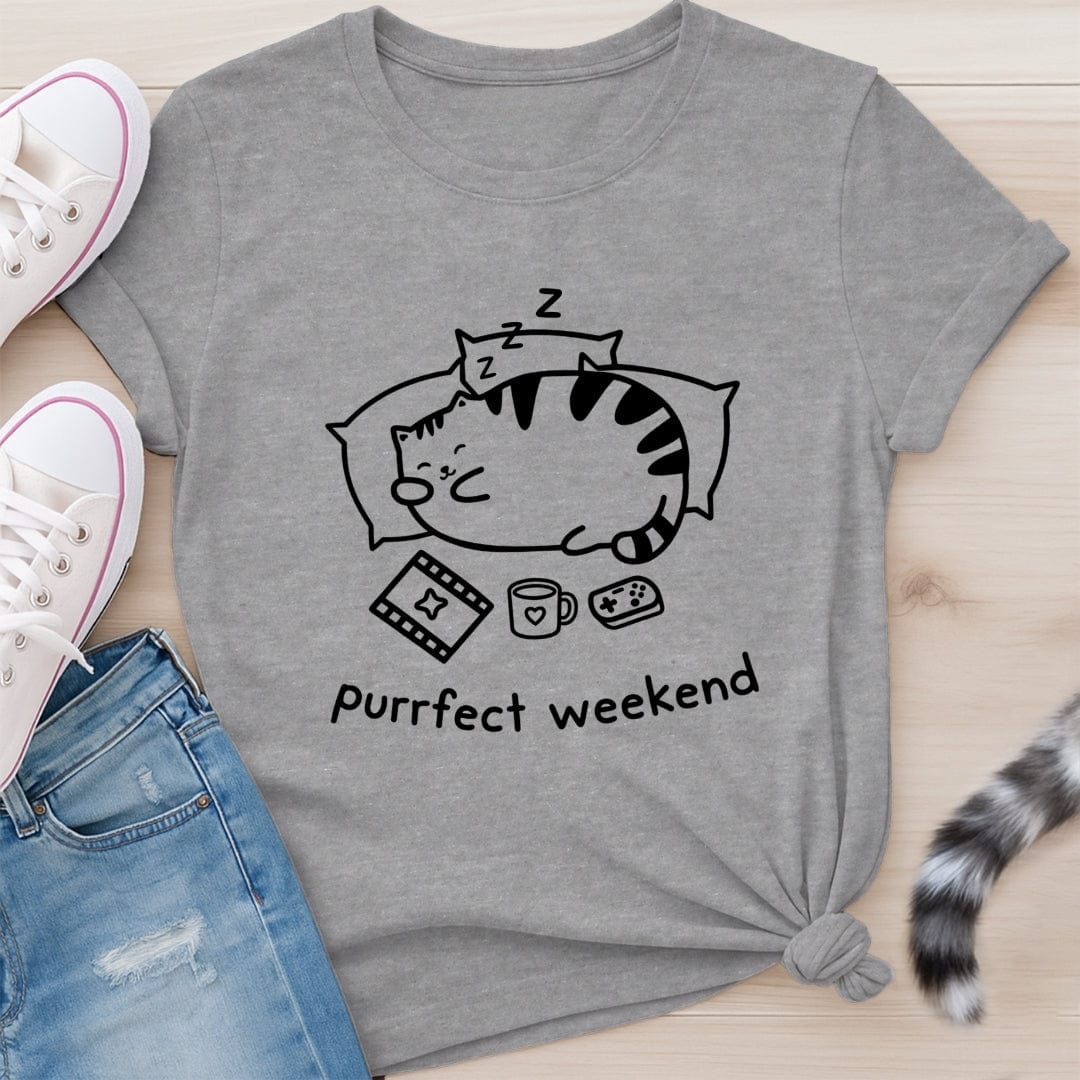 PURRFECT WEEKEND T-SHIRT