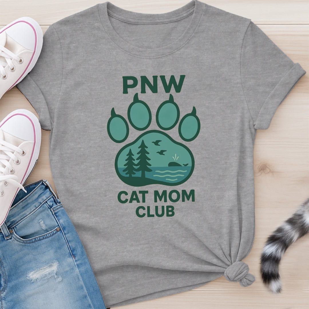 PNW CAT MOM CLUB T-SHIRT