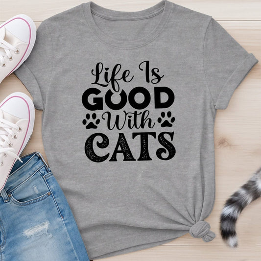 WITH CATS T-SHIRT