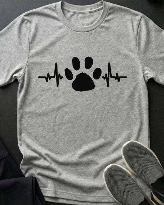 Heartbeat Paw Tee
