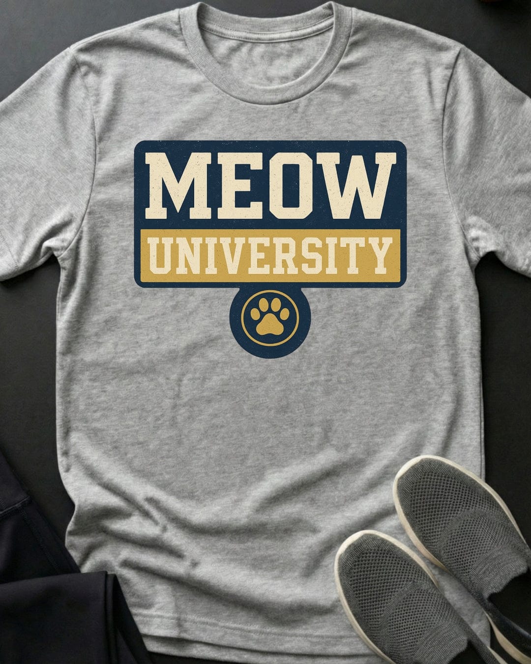 Meow University Tee