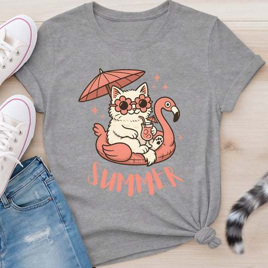 SUMMER KITTY T-SHIRT
