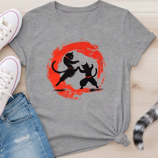 THROWING PAWS T-SHIRT