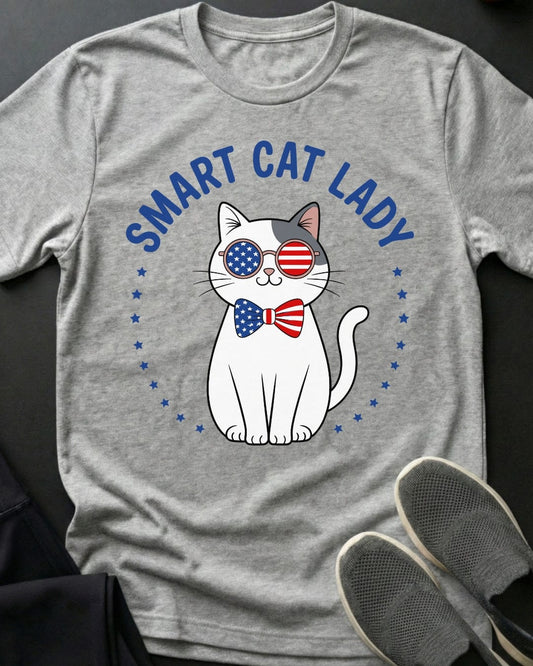 Smart Cat Lady Tee