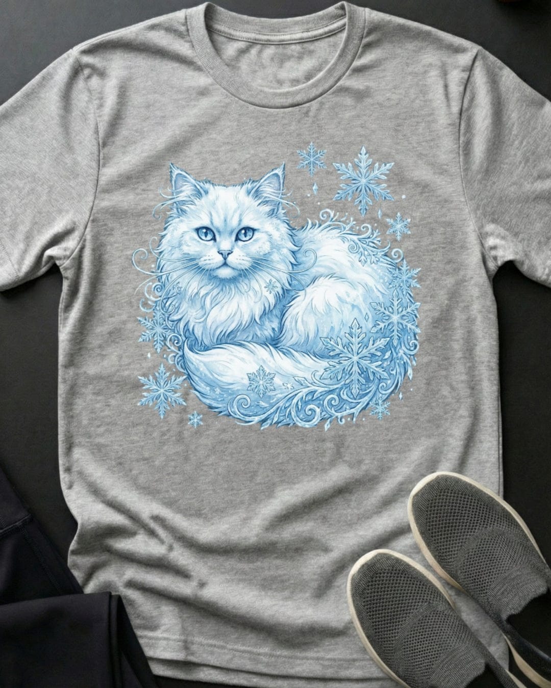 Winter Kitty Tee