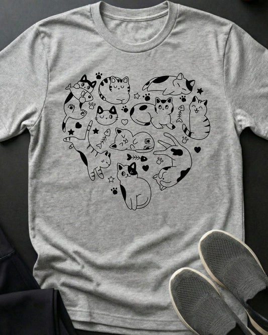 Kitty Heart Tee