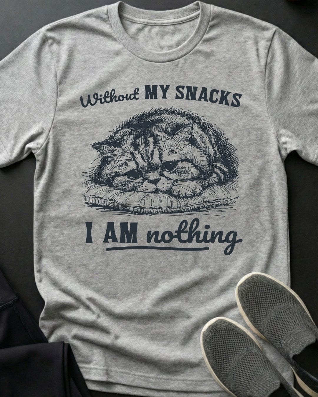 Without Snacks Tee