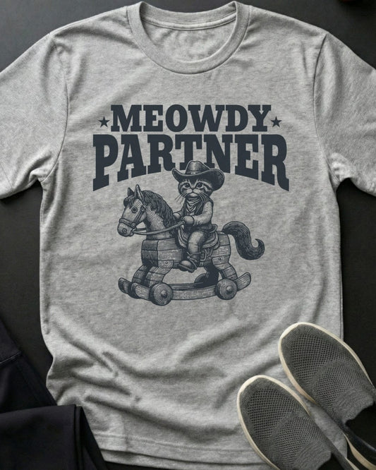 Meowdy Tee