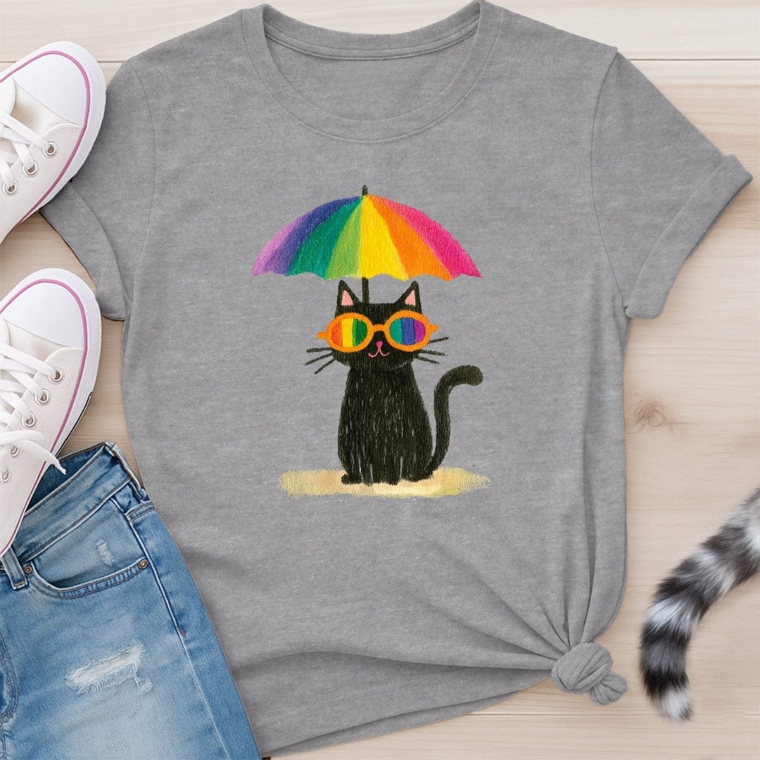 RAINBOW UNBRELLA T-SHIRT