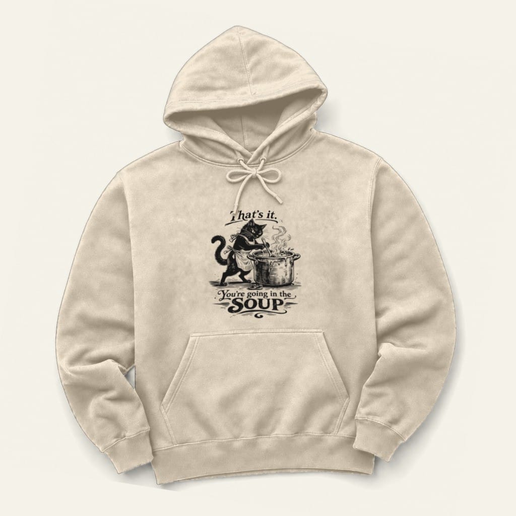 That's It Hoodie in Sand