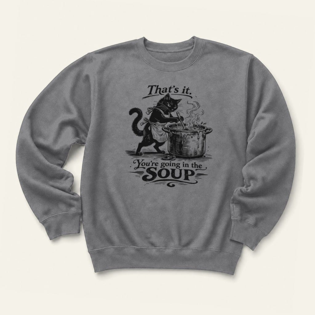 That's It Sweatshirt in Graphite Heather