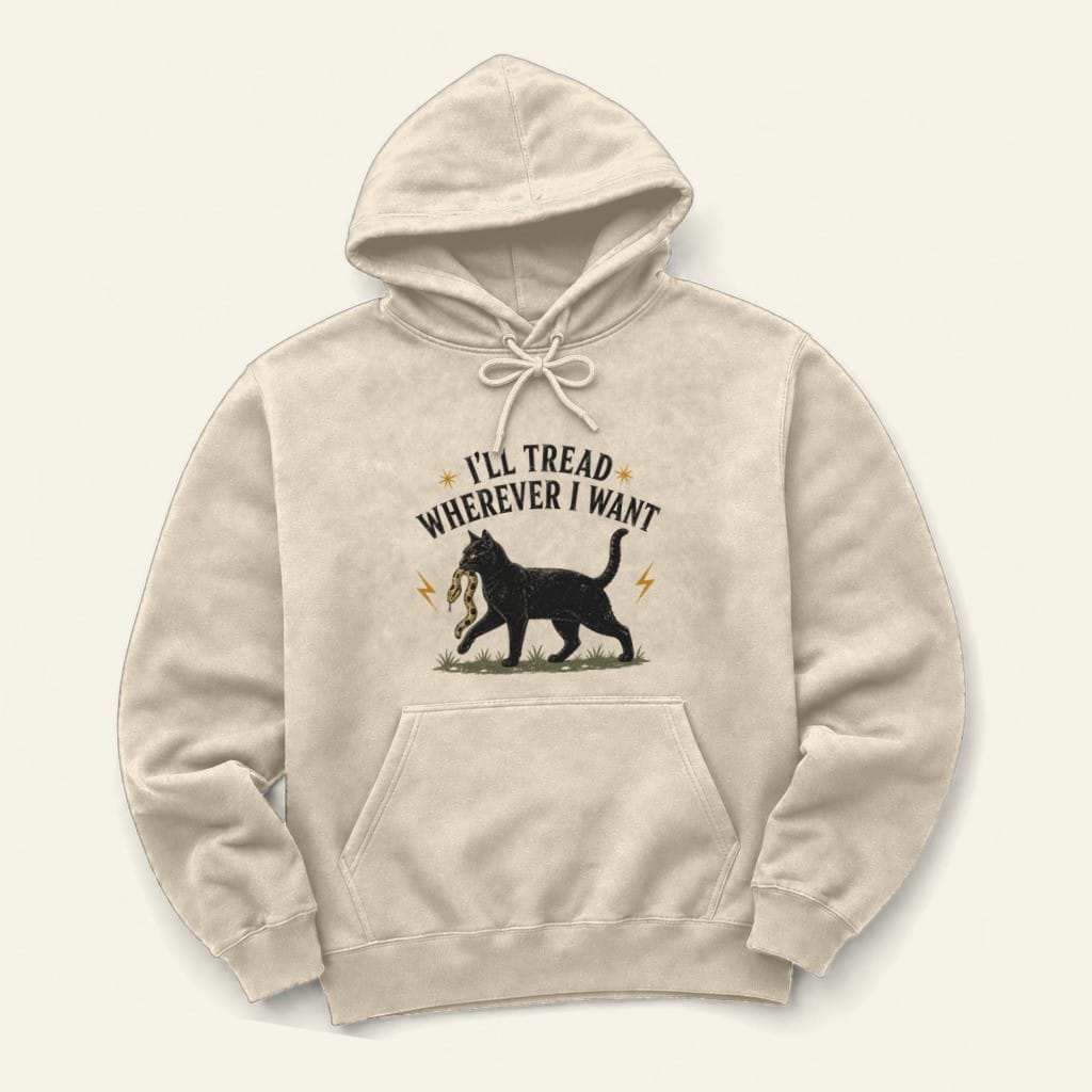 Tread Wherever Hoodie in Sand