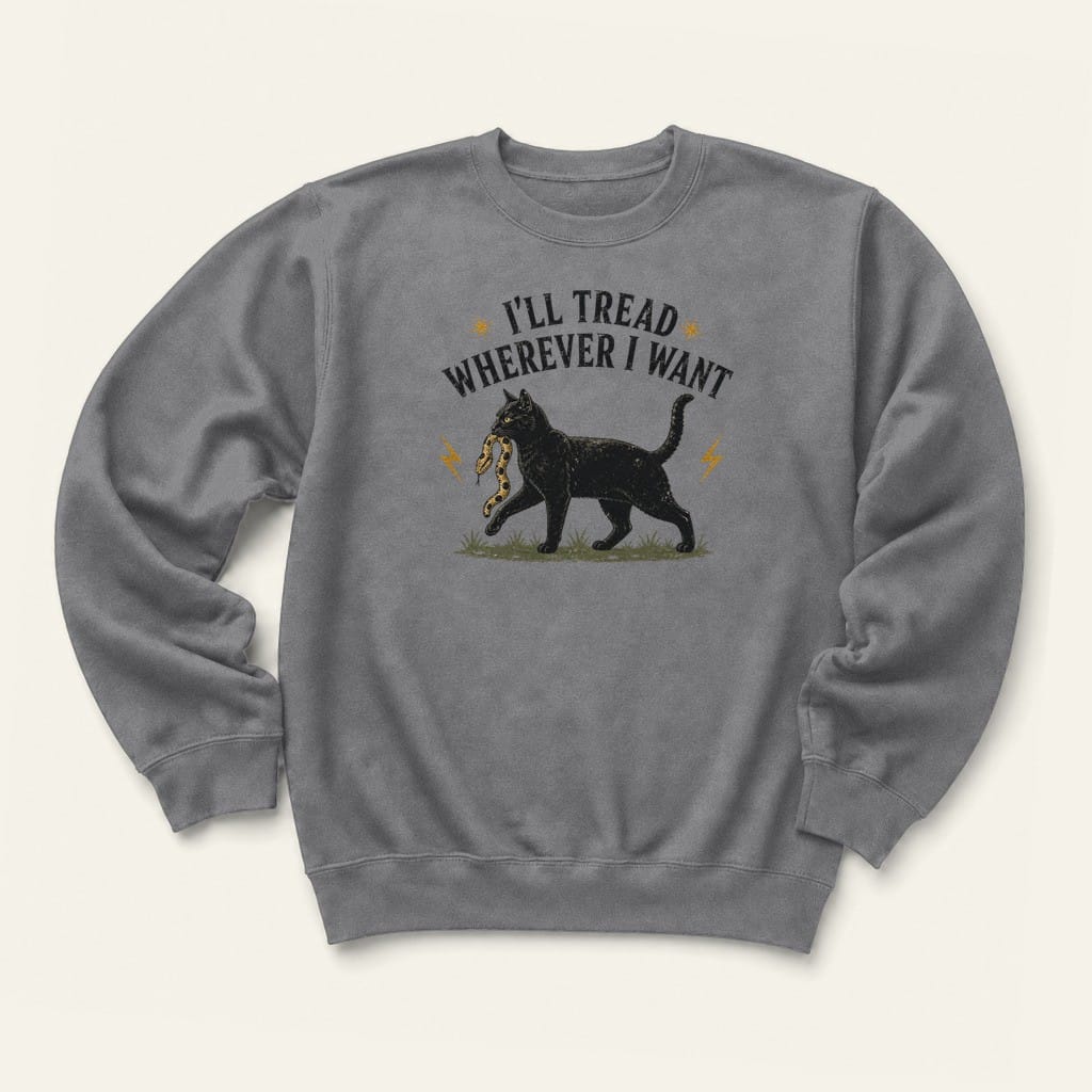 Tread Wherever Sweatshirt in Graphite Heather