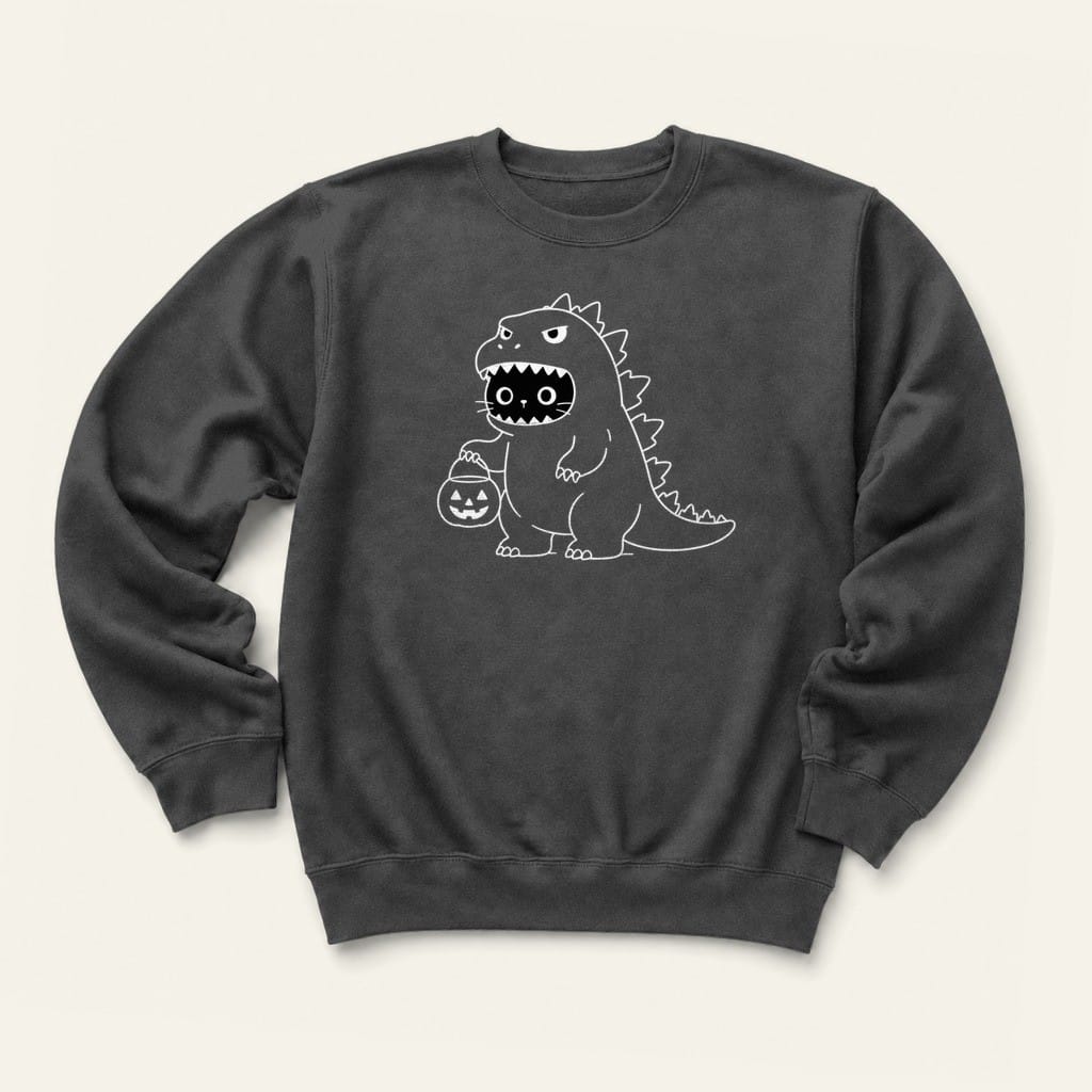 Trick or Treat Sweatshirt in Dark Heather