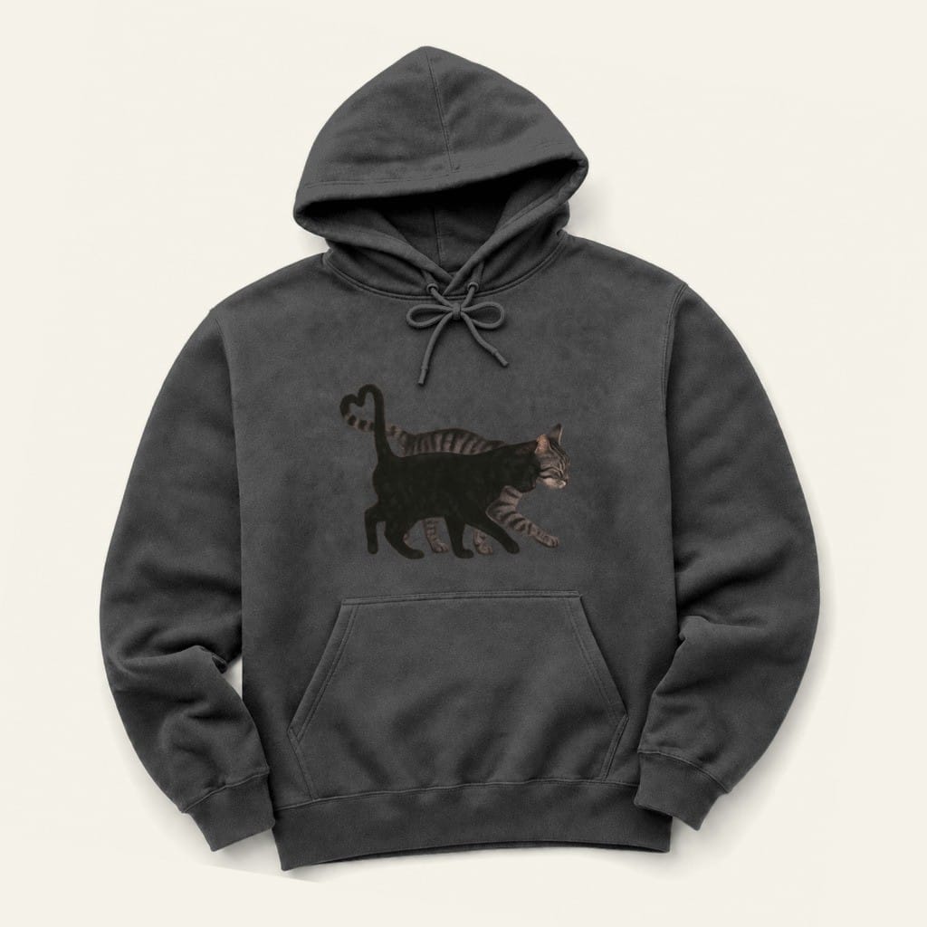True Love Hoodie in Dark Heather