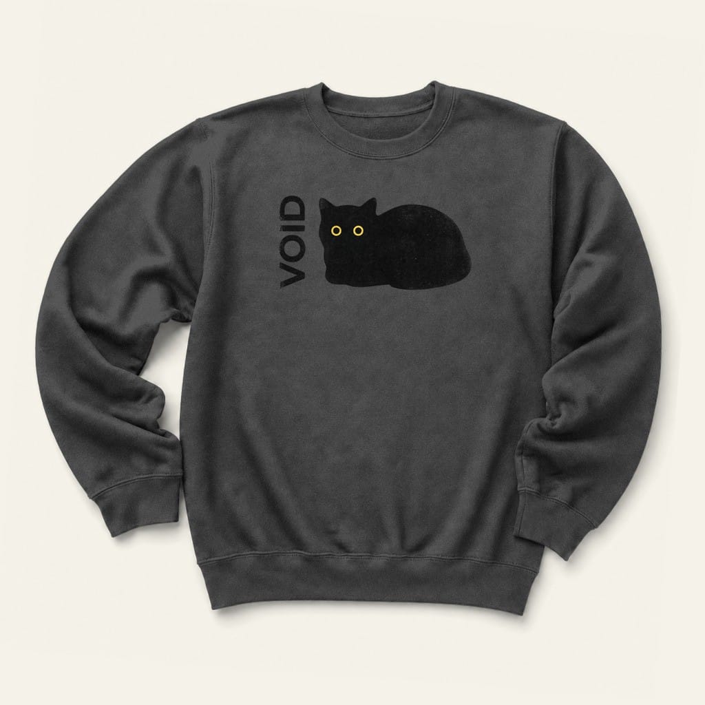 Void Sweatshirt in Dark Heather