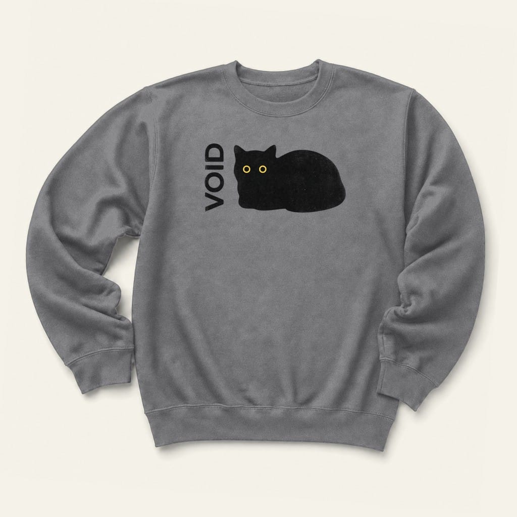 Void Sweatshirt in Graphite Heather