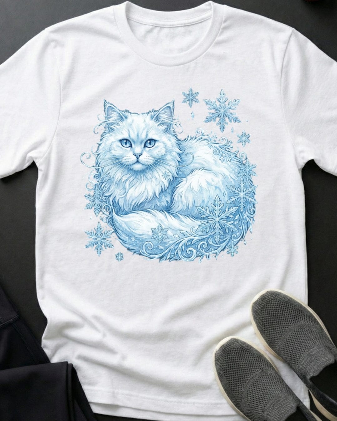 Winter Kitty Tee