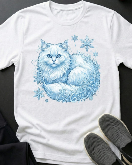 Winter Kitty Tee