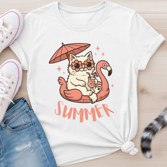 SUMMER KITTY T-SHIRT